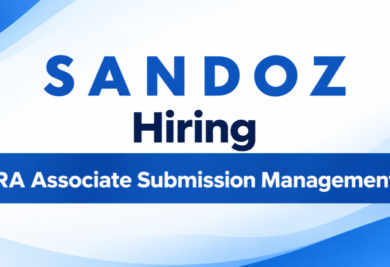 Sandoz Hiring RA Associate Submission Management