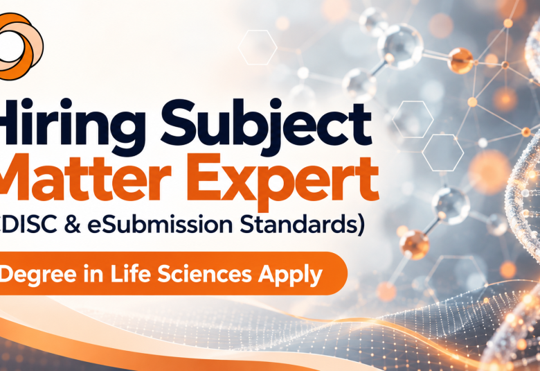 Sun Pharma Hiring Subject Matter Expert