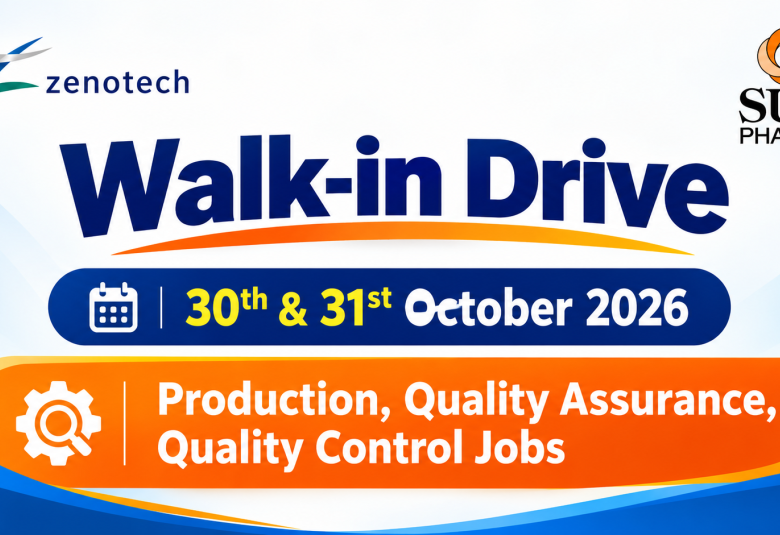 Zenotech Laboratories Openings : Production, Quality Assurance, Quality Control Jobs