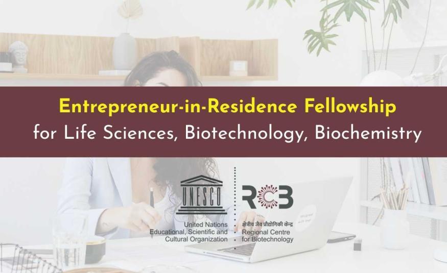 RCB Entrepreneur-in-Residence Fellowship for Life Sciences & Biotechnology