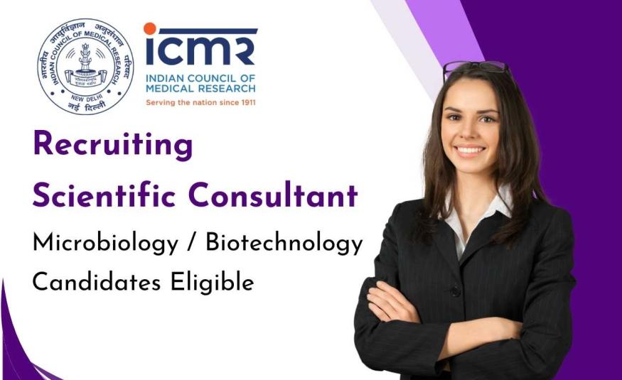ICMR Recruiting Scientific Consultant 