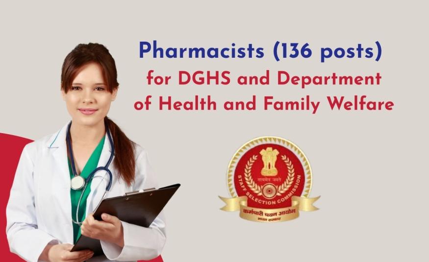 Staff Selection Commission hiring Pharmacists
