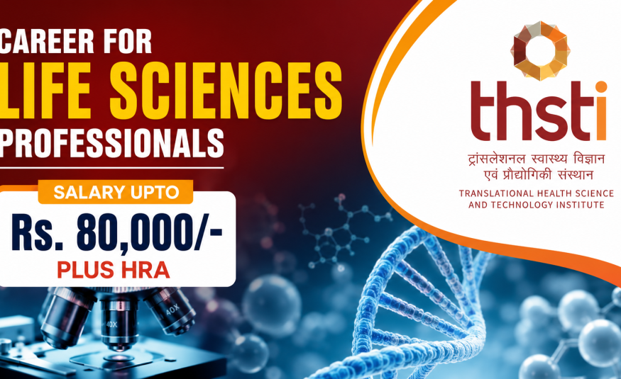 Career for Life Sciences professionals at THSTI