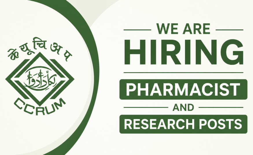 CCRUM hiring Pharmacist and Research positions