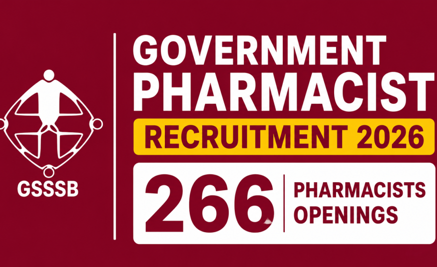 Government Pharmacist Recruitment 2026