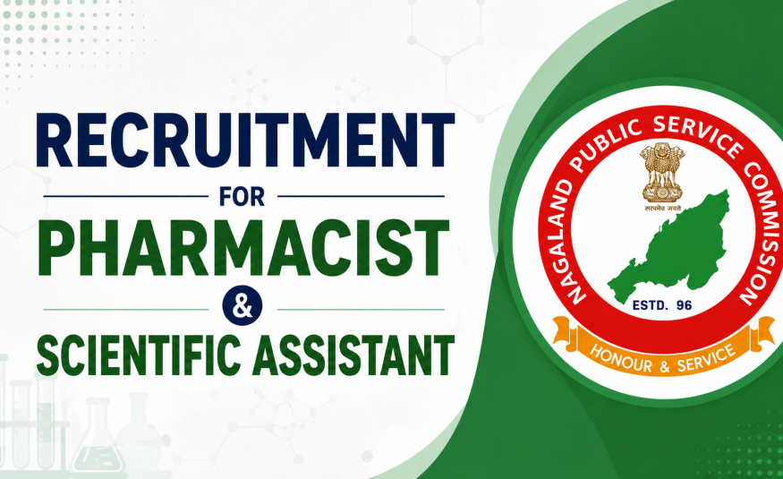 Recruitment for Pharmacist and Scientific Assistant under Public Service Commission