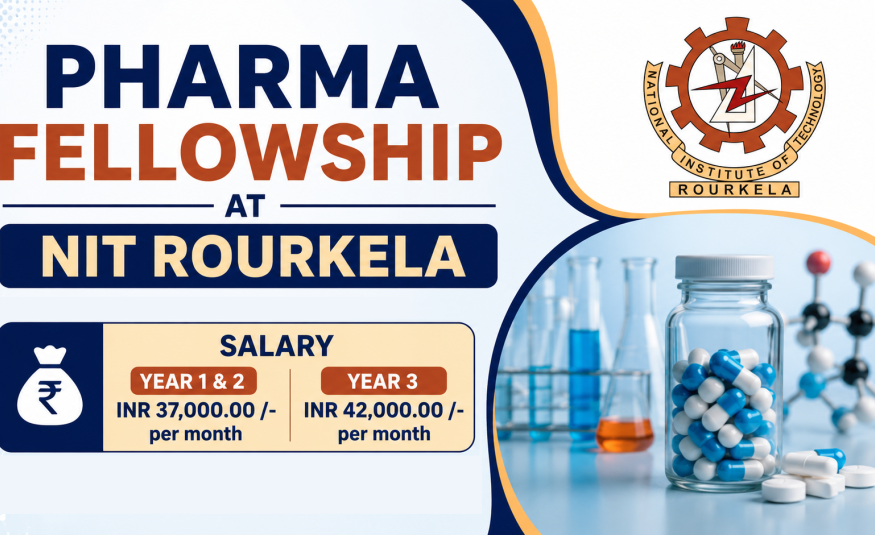 Pharma Fellowship at NIT Rourkela
