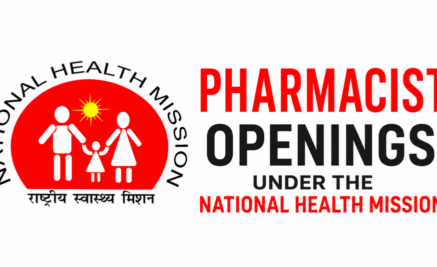 Pharmacist openings under the National Health Mission