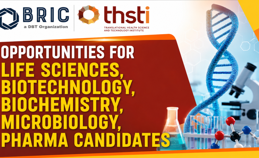 THSTI Interview : Opportunities for Life Sciences, Biotechnology, Biochemistry, Microbiology, Pharma Candidates