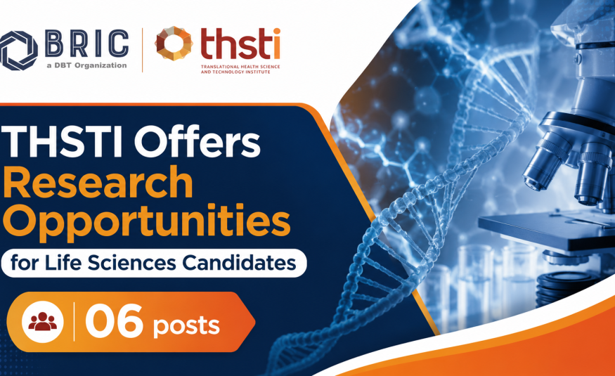 THSTI Offers Research Opportunities for Life Sciences Candidates