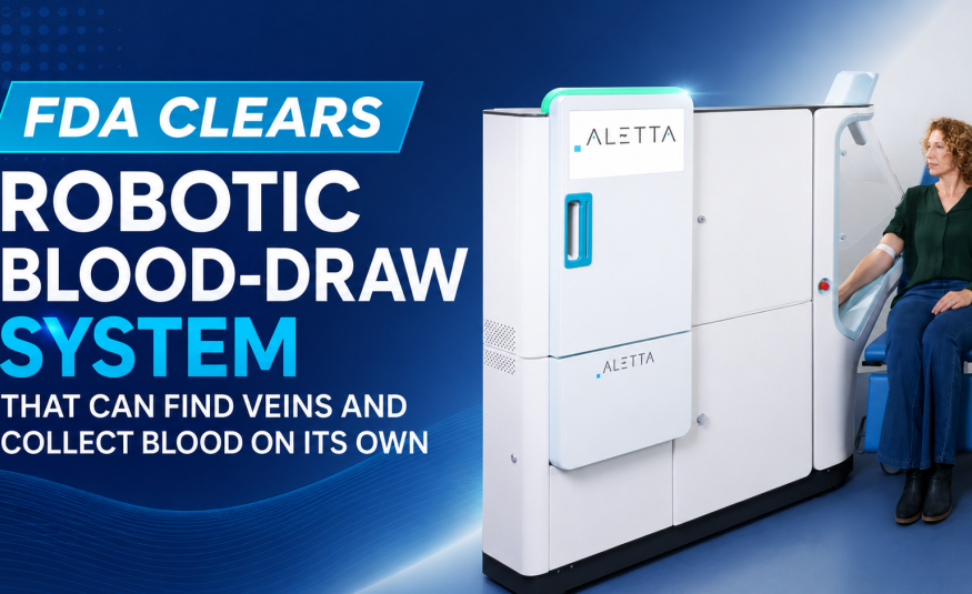 Pharmapedia: FDA Clears Robotic Blood-Draw System That Can Find Veins and Collect Blood on Its Own
