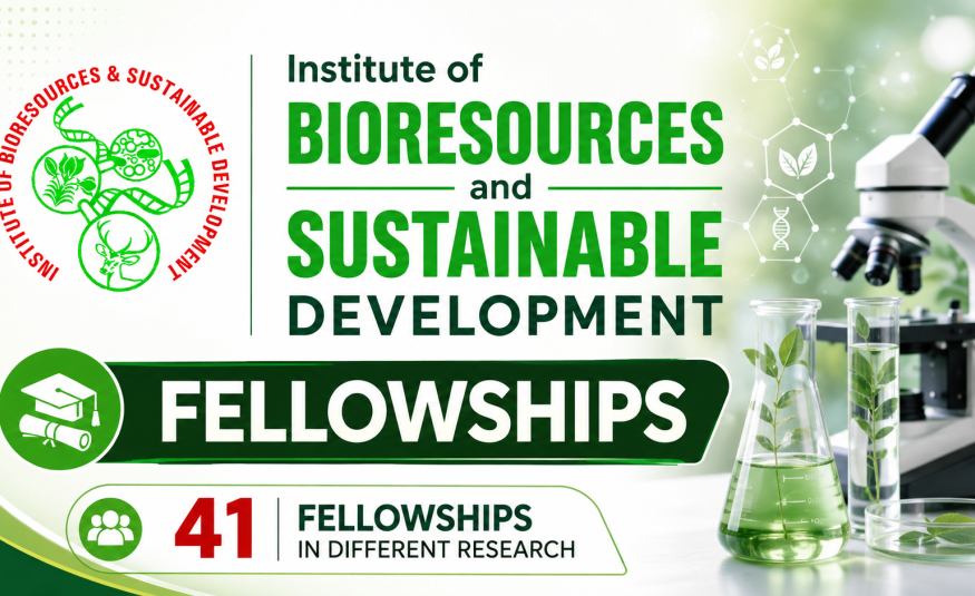 Institute of Bioresources and Sustainable Development Fellowships | 41 fellowships in different research