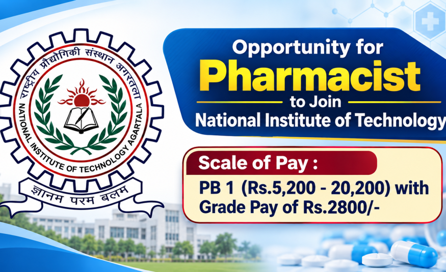 Opportunity for Pharmacist to Join National Institute of Technology