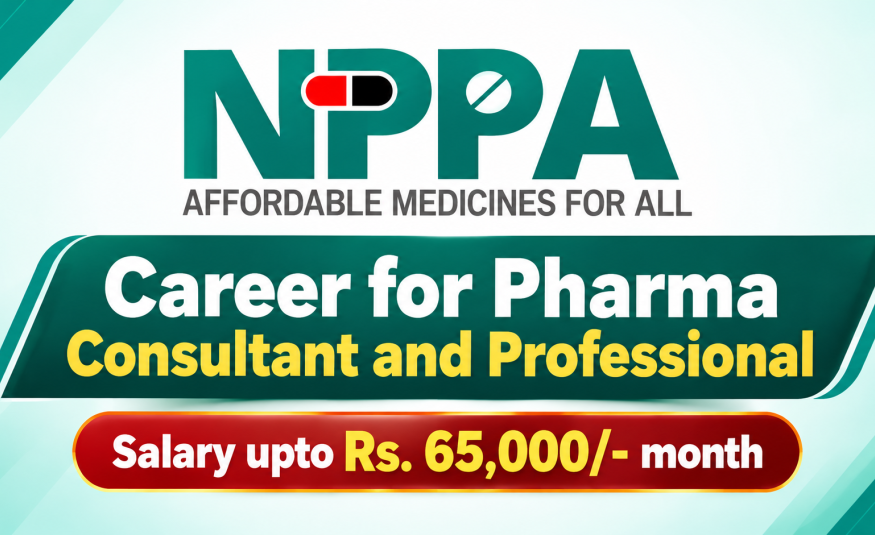 Career for Pharma Consultant and Professional at NPPA