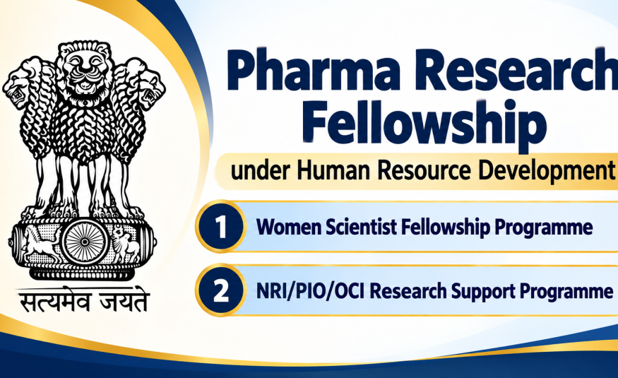 Pharma Research Fellowship under Human Resource Development