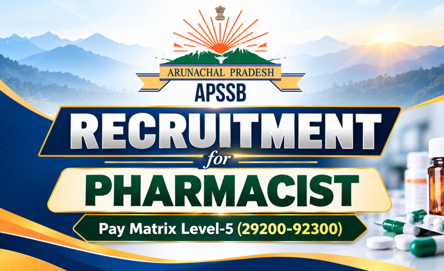 Recruitment for Pharmacist under Staff Selection Board