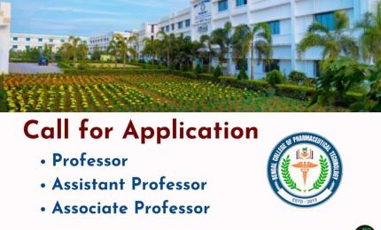 Career for Professor, Associate Professor & Assistant Professor at Bengal College of Pharmaceutical Technology