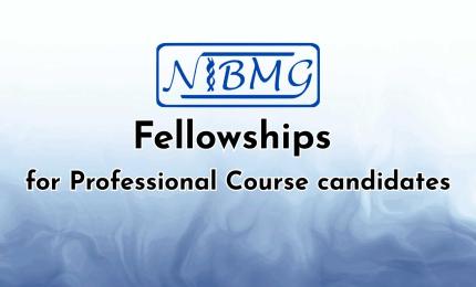 NIBMG Fellowships for Professional Course candidates