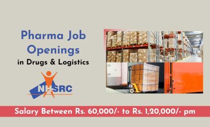 Pharma Openings in Drugs & Logistics at National Health Systems Resource Centre