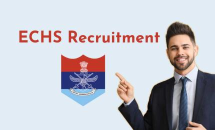 Recruitment of Pharmacist under ECHS Sri Ganganagar and Hanumangarh