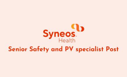 Work ad Senior Safety and PV specialist at Syneos Health