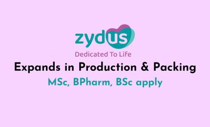 Zydus Lifesciences expands in Production & Packing