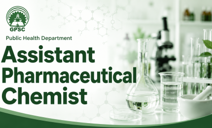 Career for Assistant Pharmaceutical Chemist under Public Health Department