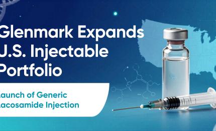 Glenmark Expands U.S. Injectable Portfolio with Launch of Generic Lacosamide Injection