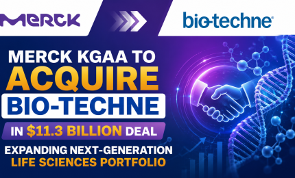 Merck KGaA to Acquire Bio-Techne in 11.3 Billion USD Deal, Expanding Next-Generation Life Sciences Portfolio