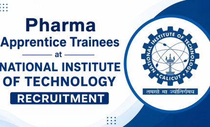 Pharma Apprentice Trainees at National Institute of Technology