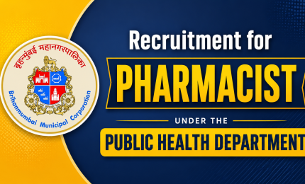Recruitment for Pharmacist under the Public Health Department