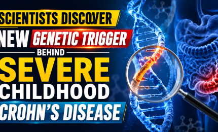 Scientists Discover New Genetic Trigger Behind Severe Childhood Crohn's Disease