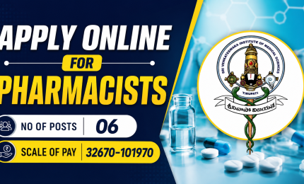 Apply Online for Pharmacists at SVIMS