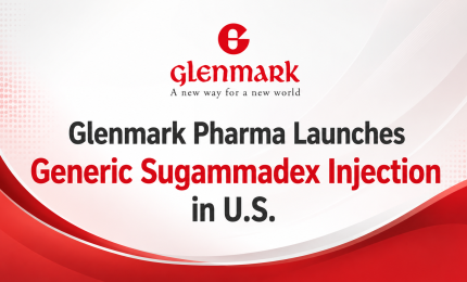 Glenmark Pharma Launches Generic Sugammadex Injection in U.S.