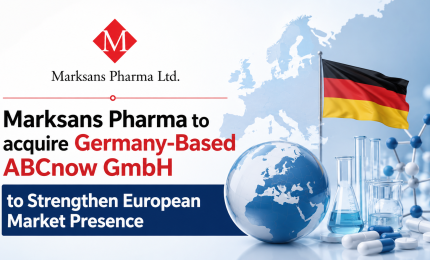 Marksans Pharma to acquire Germany-Based ABCnow GmbH to Strengthen European Market Presence