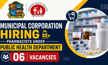 Municipal Corporation Hiring Pharmacists under Public Health Department