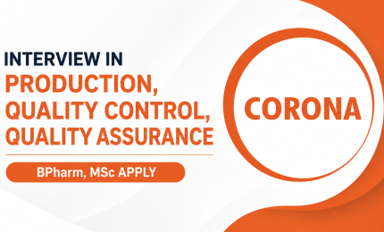 Interview in Production, QC, QA at CORONA Remedies Limited