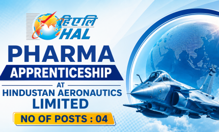 Pharma Apprenticeship at Hindustan Aeronautics Limited