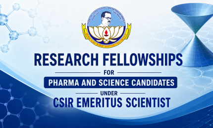 Research Fellowships for Pharma and Science candidates under CSIR Emeritus Scientist at Bharathidasan University