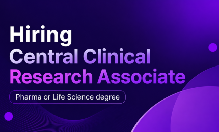 Sanofi Hiring Central Clinical Research Associate