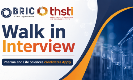 THSTI Interview - Pharma and Life Sciences candidates Apply