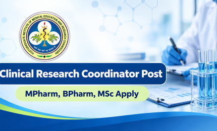 Clinical Research Coordinator Post at PGIMER