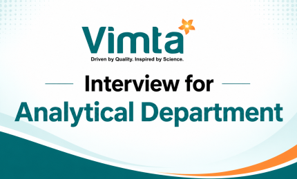 Interview for Analytical Department at VIMTA