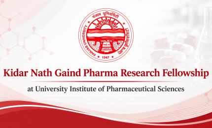 Kidar Nath Gaind Pharma Research Fellowship at Panjab University