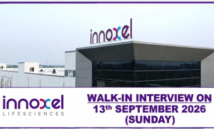 Multiple Positions for Pharma, Science candidates at Innoxel Lifesciences