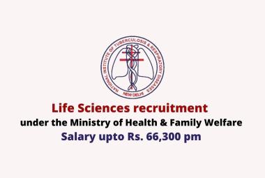 Life Sciences recruitment at NITRD 