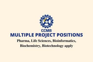 Multiple project positions at CCMB