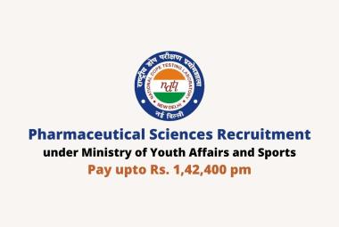 NDTL Pharmaceutical Sciences Recruitment