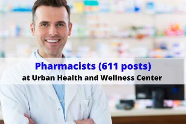 Pharmacists openings at Urban Health and Wellness Center