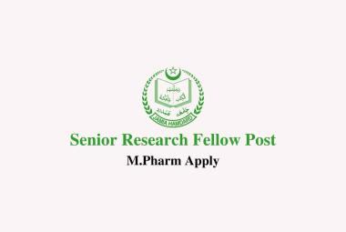 Jamia Hamdard require Senior Research Fellow